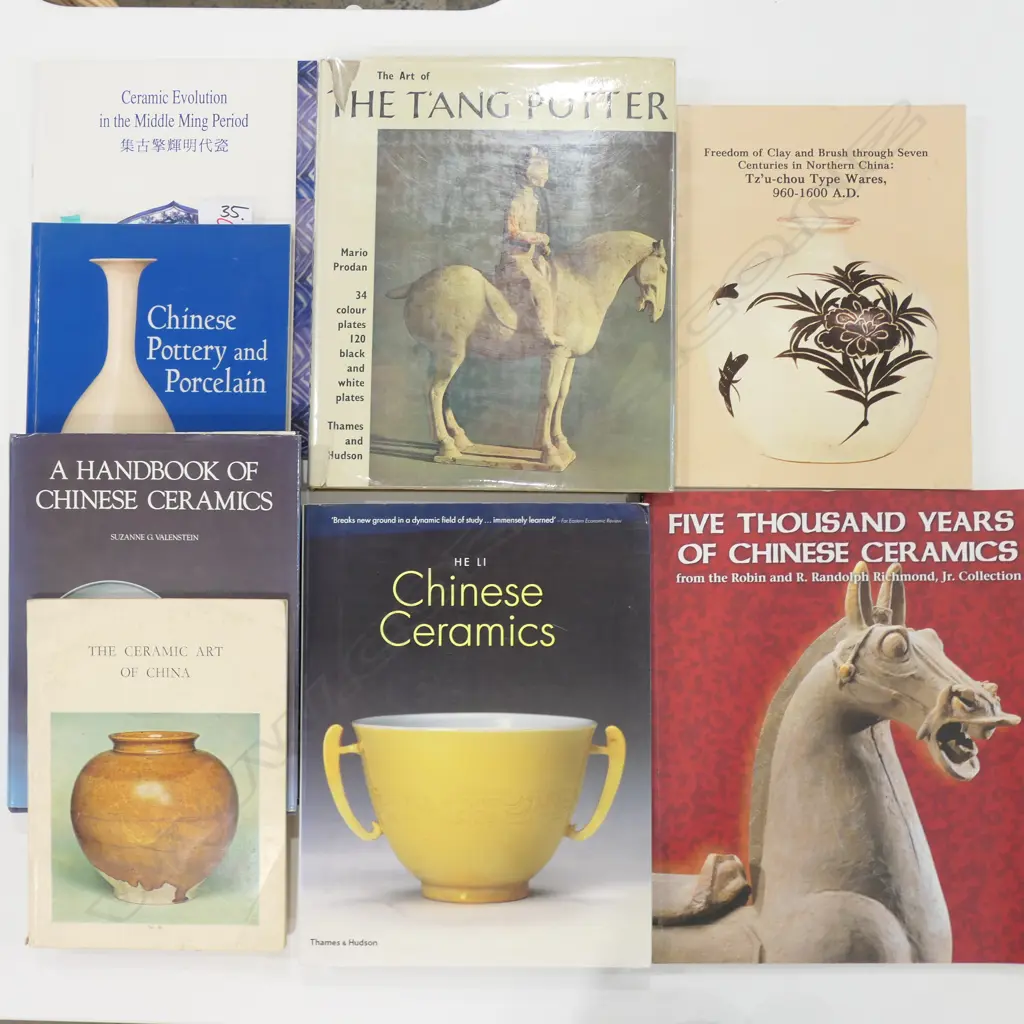 EIGHT PUBLICATIONS: CHINESE CERAMICS Image 1++